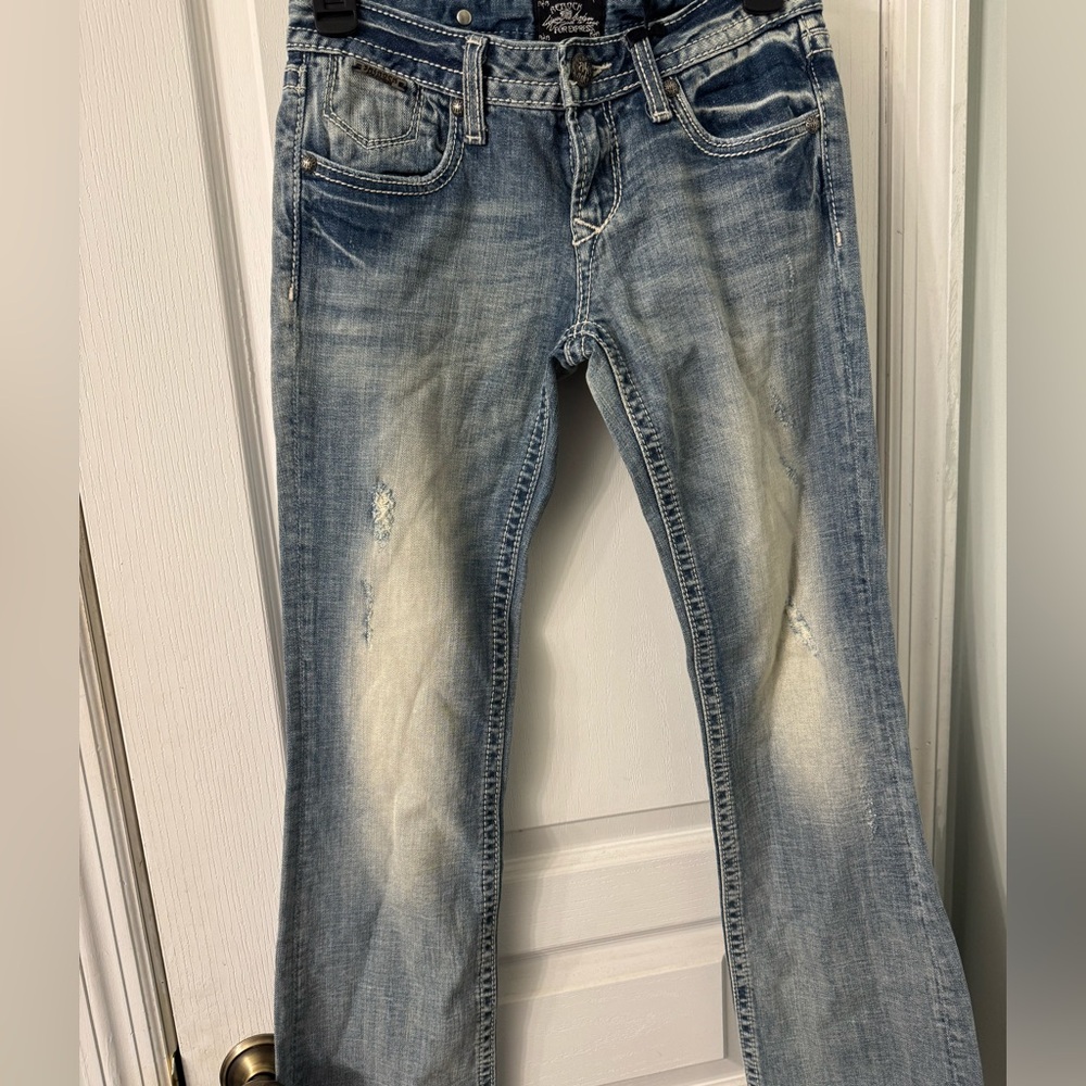 Express Women's Light Blue Boot Cut Jeans